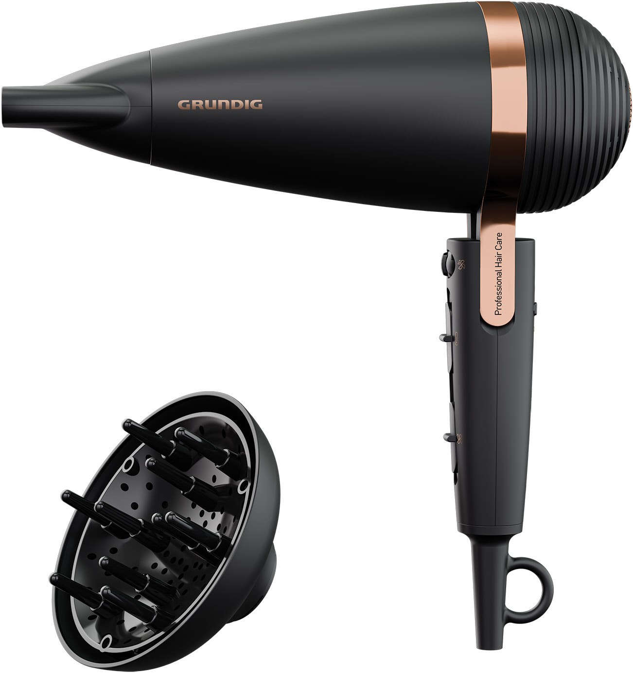 Grundig HD8080 schwarz/ros&eacute;gold