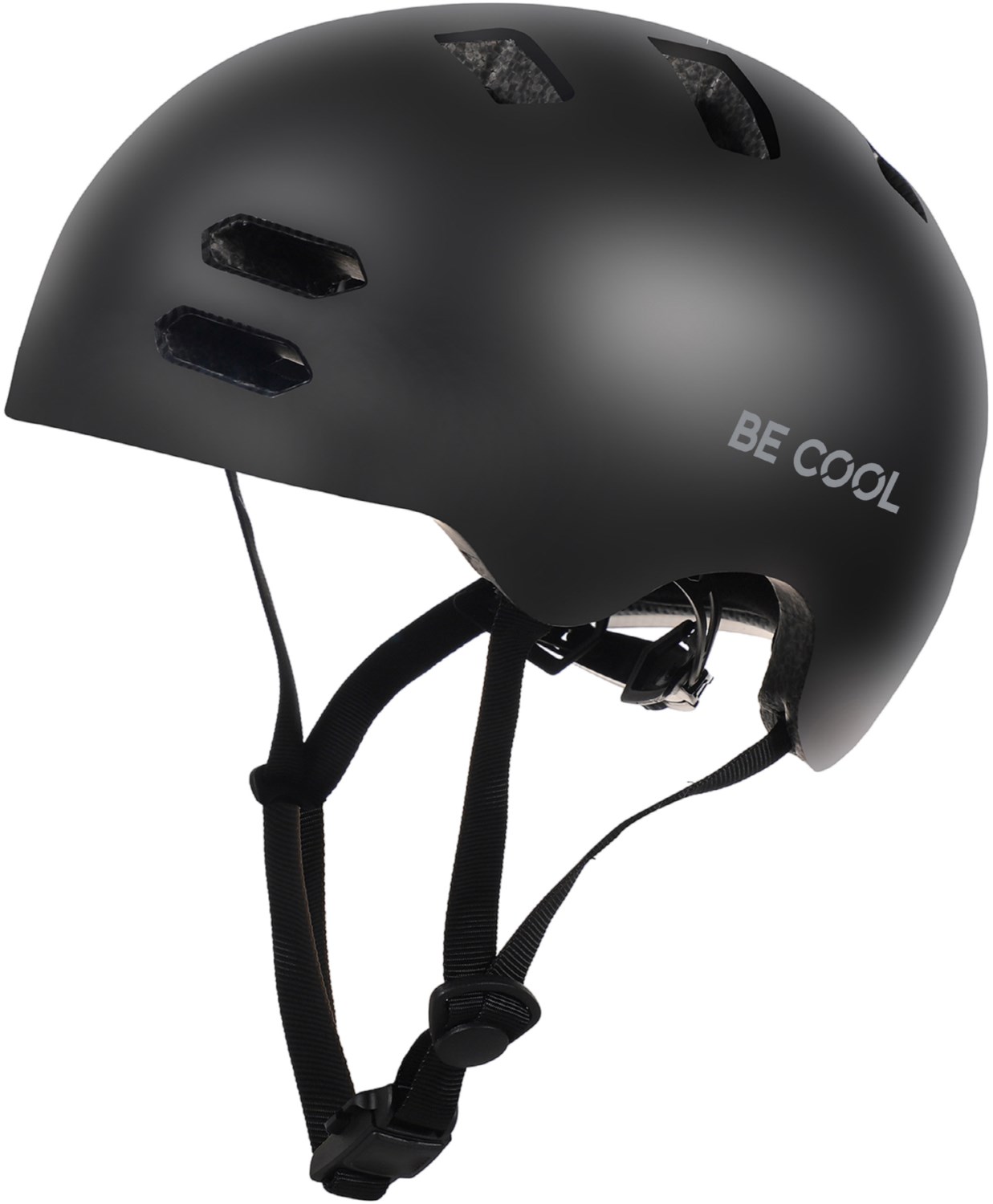 Be Cool Unisex Schutzhelm schwarz f&uuml;r Kinder/Jugendliche Size S
