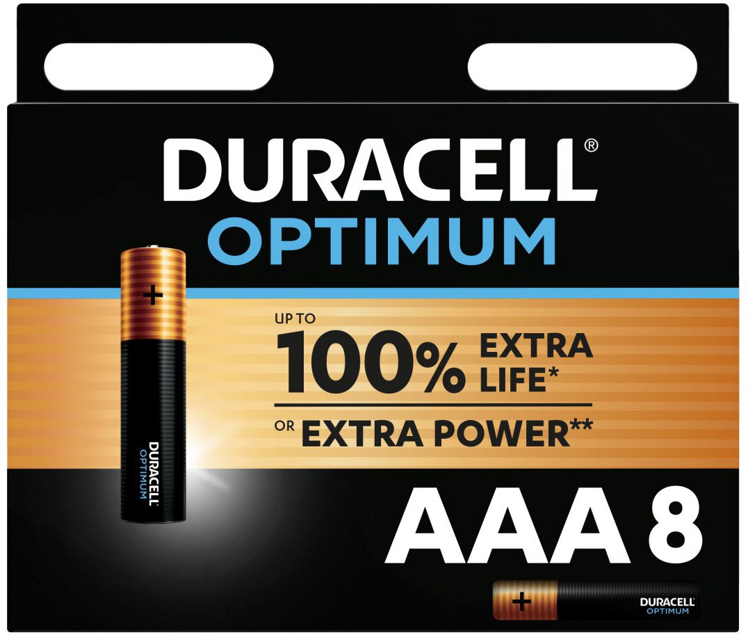 Duracell MN 2400 Optimum AAA 8er Blister
