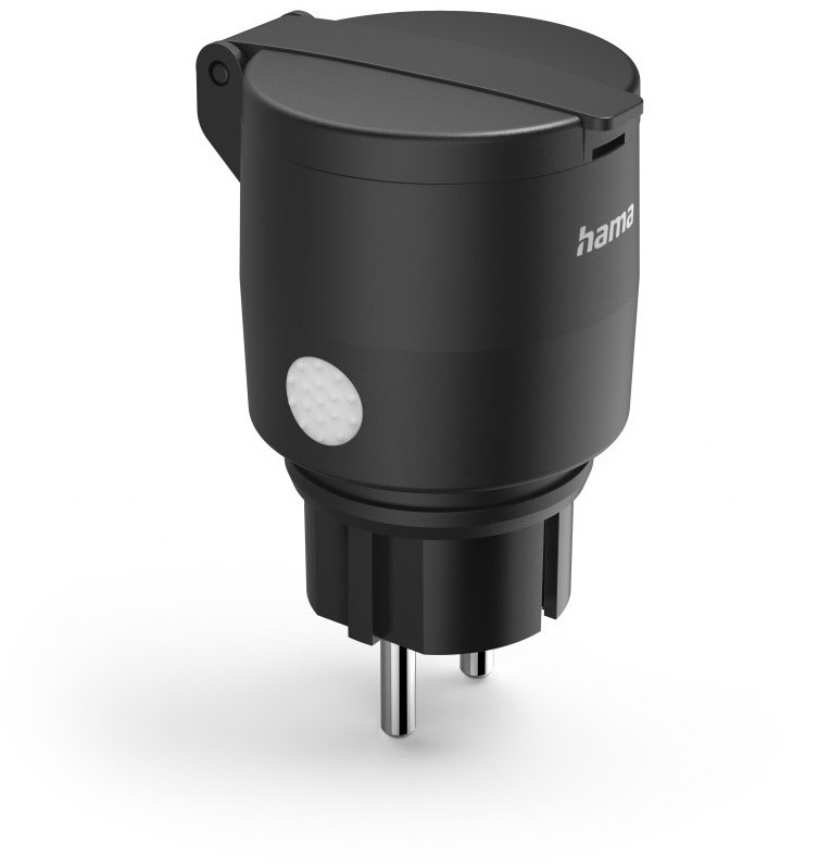 Hama Outdoor WLAN-Steckdose (2.300W) schwarz