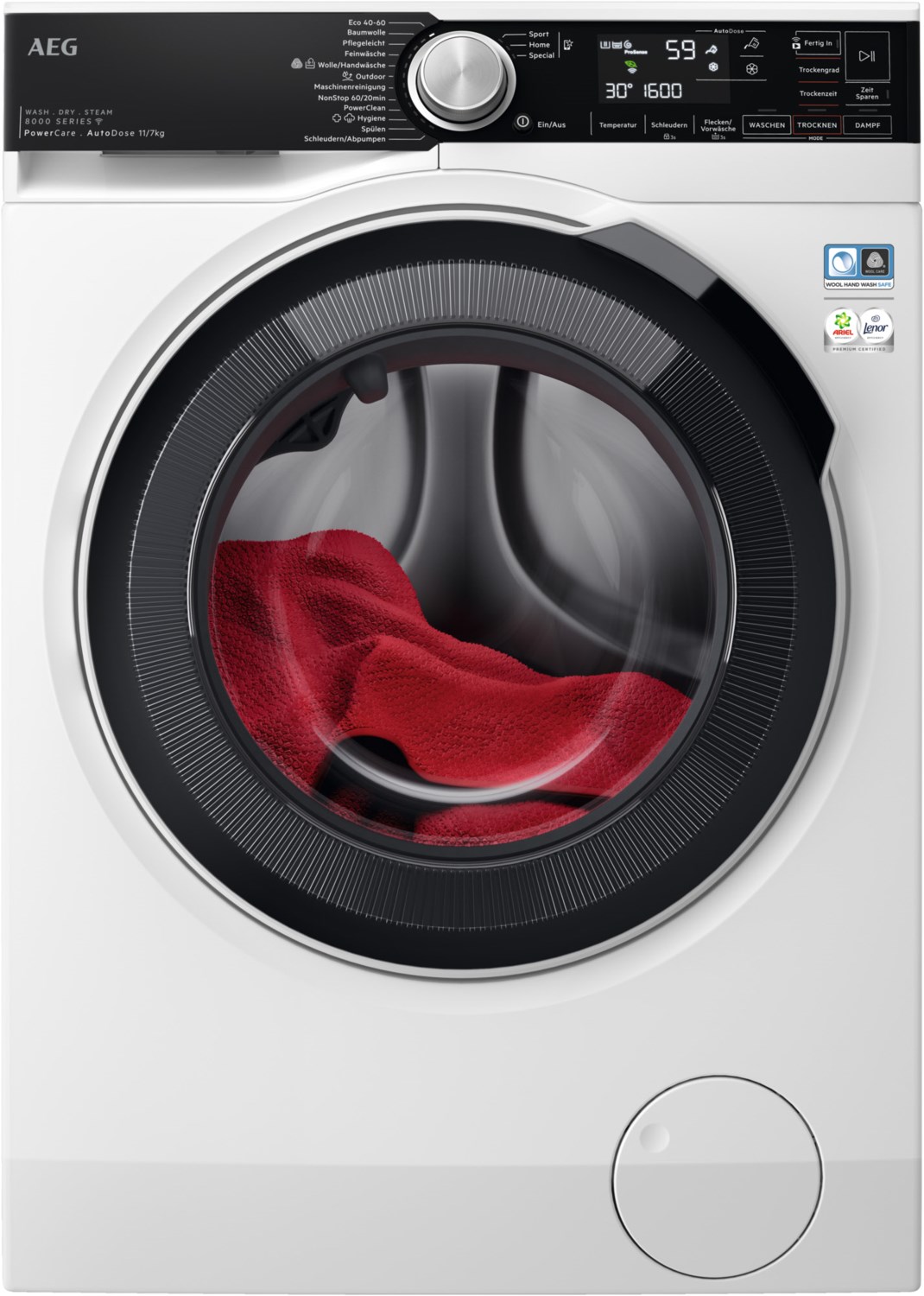 AEG Lavamat LWR8D80610 weiss