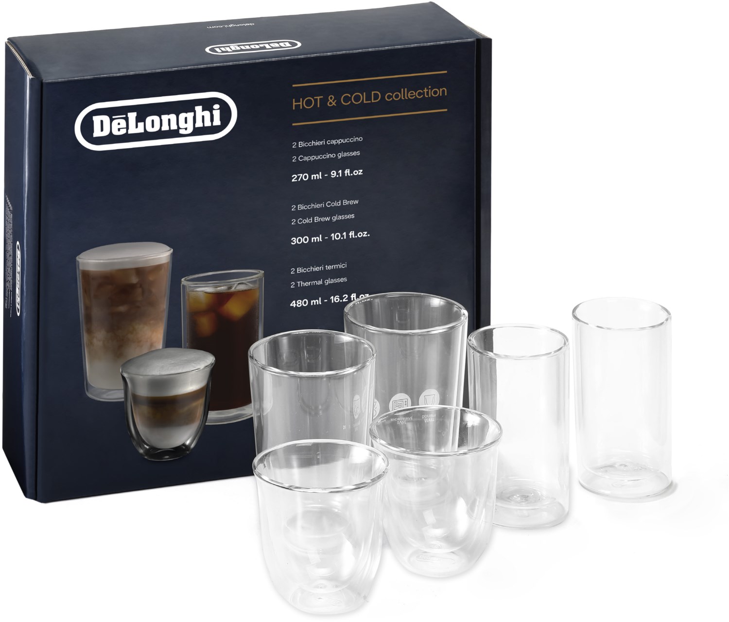 DeLonghi DLSC326 Hot&Cold-Kollektion