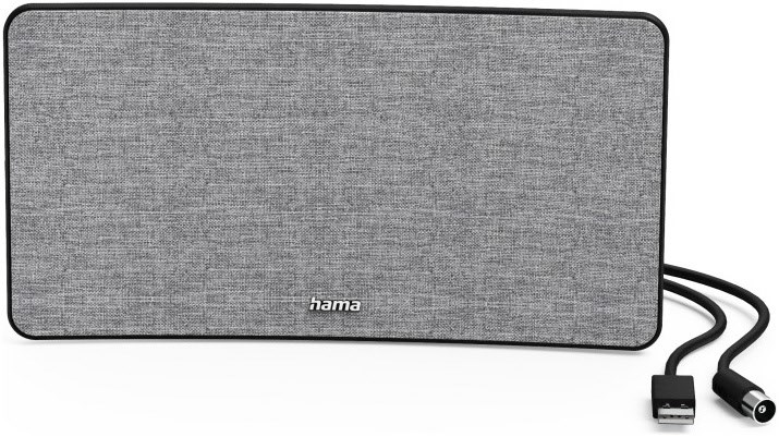 Hama Stoff-Design grau/schwarz