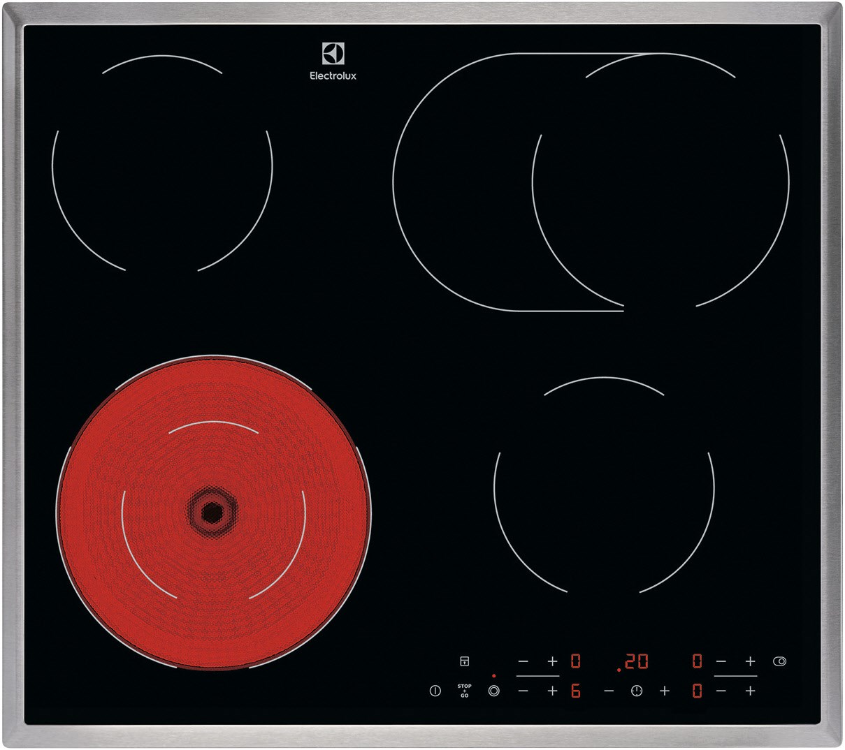 Electrolux LRR6436M schwarz/edelstahl