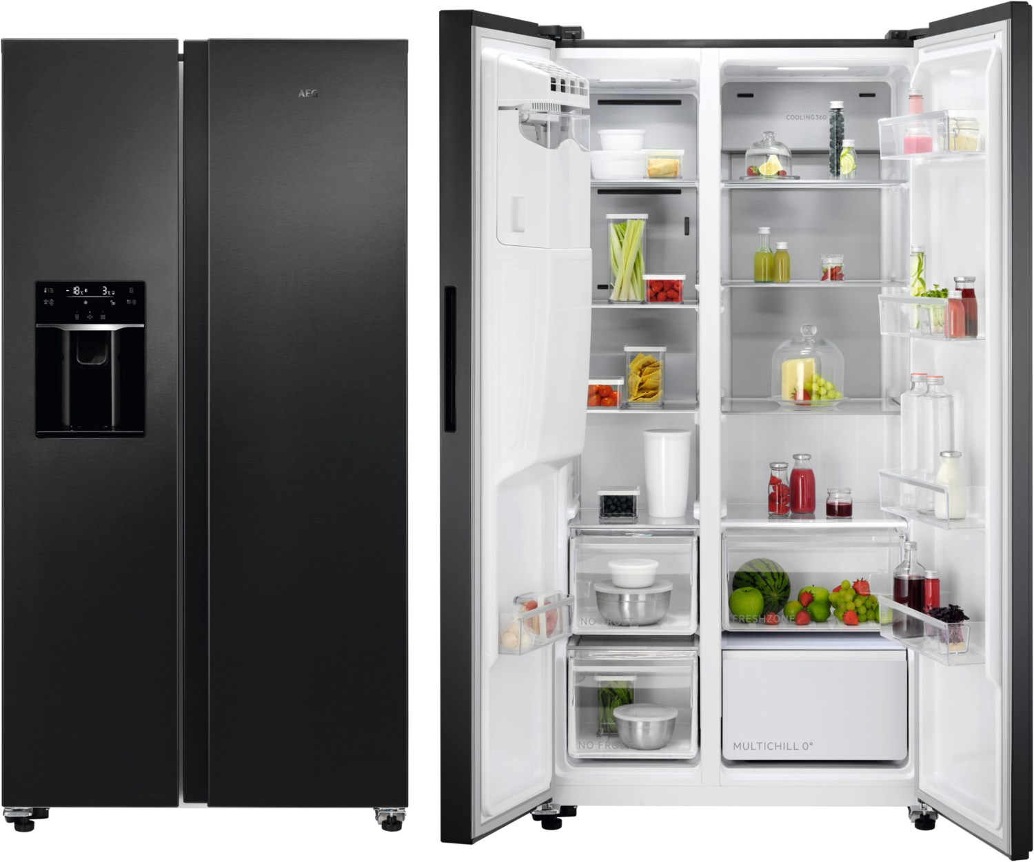 AEG ORX9V351DB schwarzes edelstahl