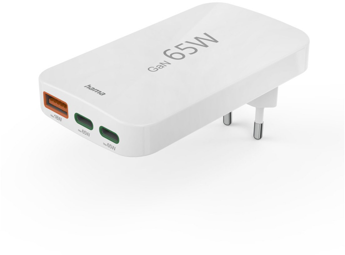 Hama Universal USB Type-C Netzteil (65W) wei&szlig;