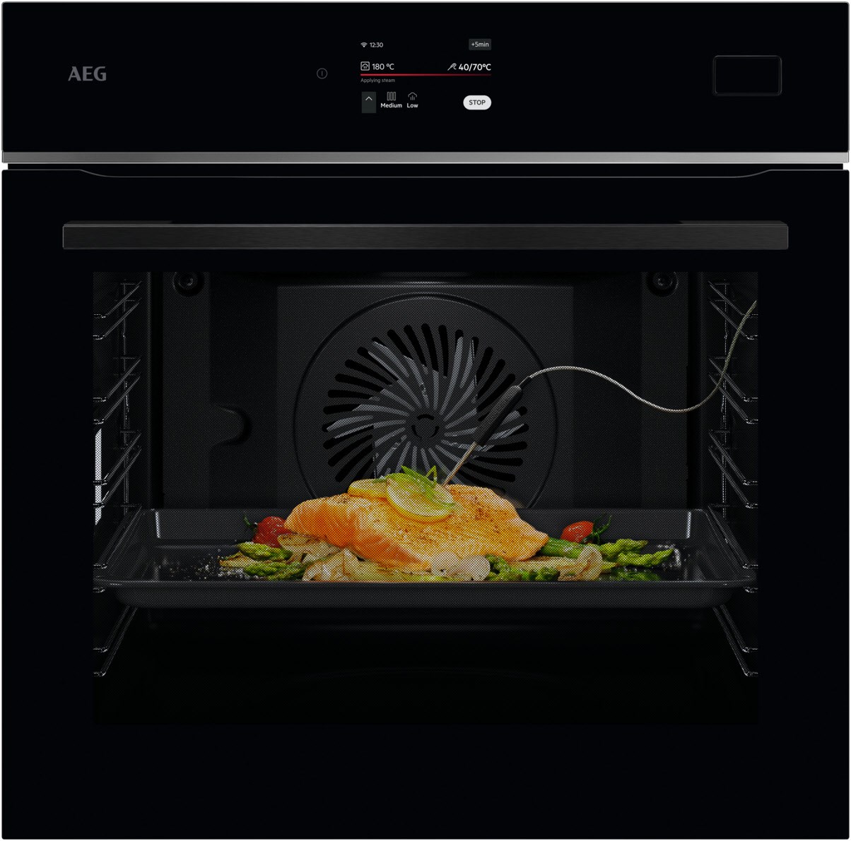 AEG TB8SB73FAB schwarz