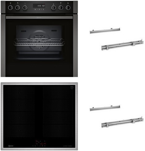 Neff HMK320SIFP graphite/edelstahl