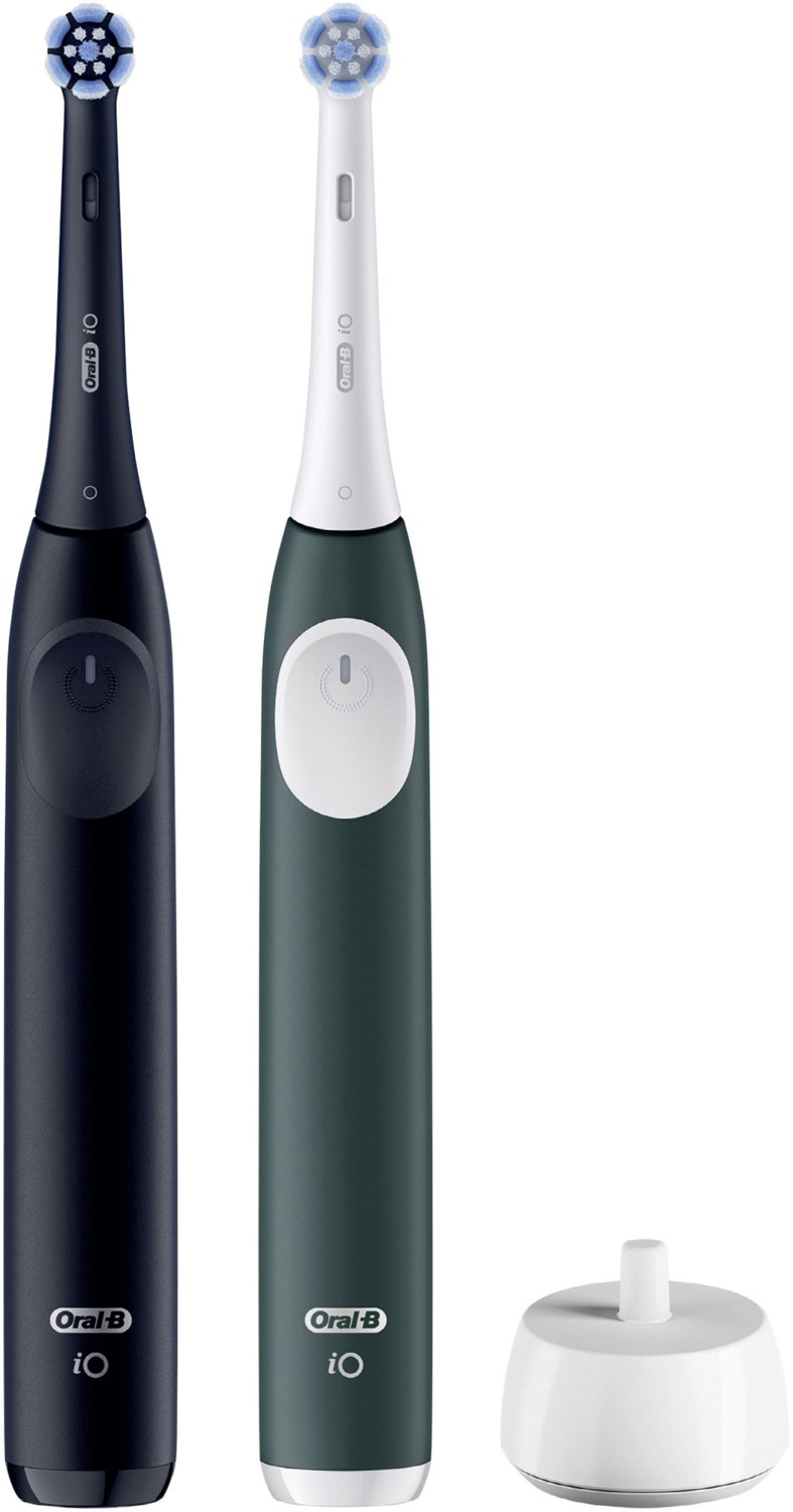 Oral-B iO Series 2 mit 2. Handst&uuml;ck Night Black/Forest Green
