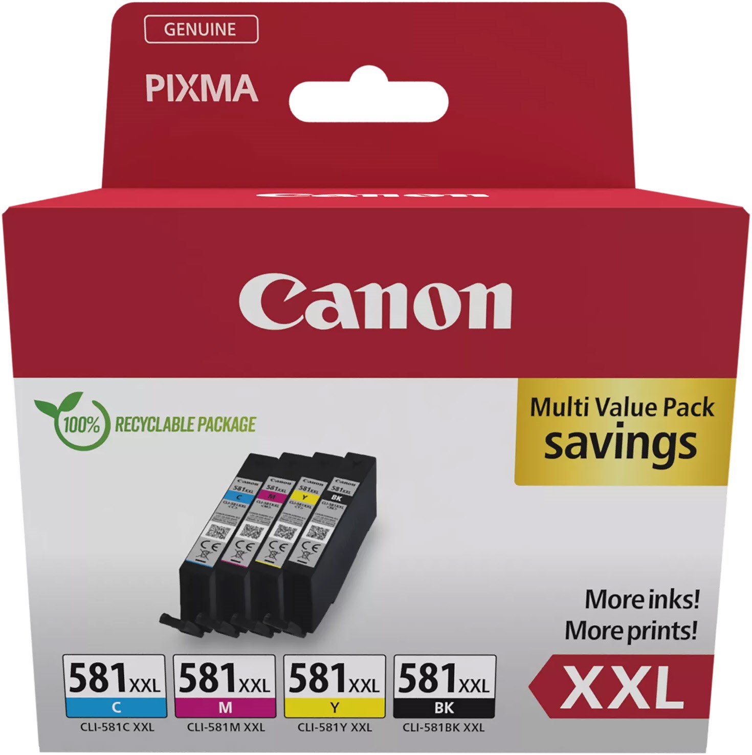 Canon CLI-581XXL Multipack 4-farbig