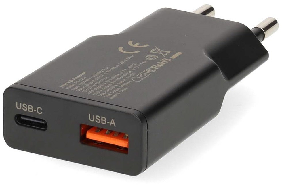 Nedis WCHA30BK GaN Netzladeger&auml;t (30W) schwarz