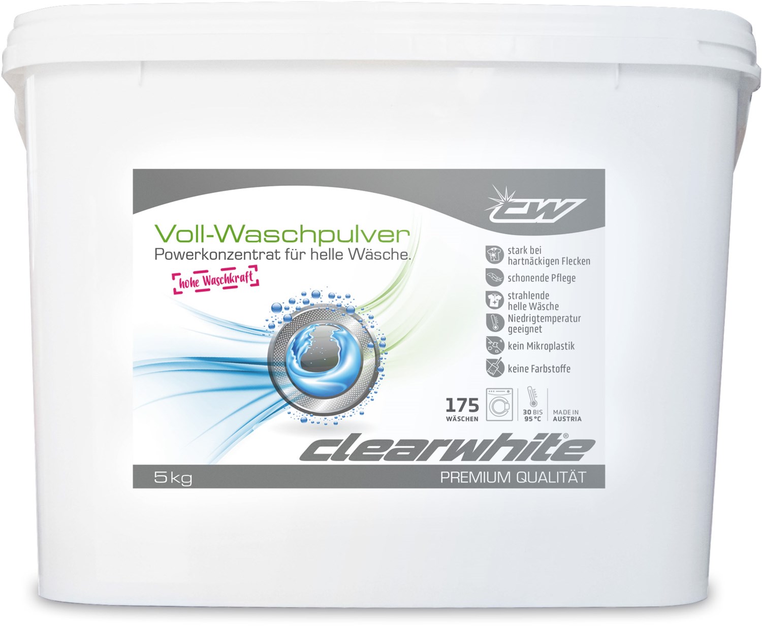 Clearwhite CW35068 Vollwaschpulver (5kg)