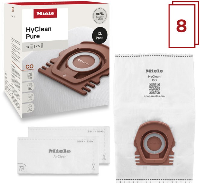 Miele CO XL HyClean Pure (8 St&uuml;ck)