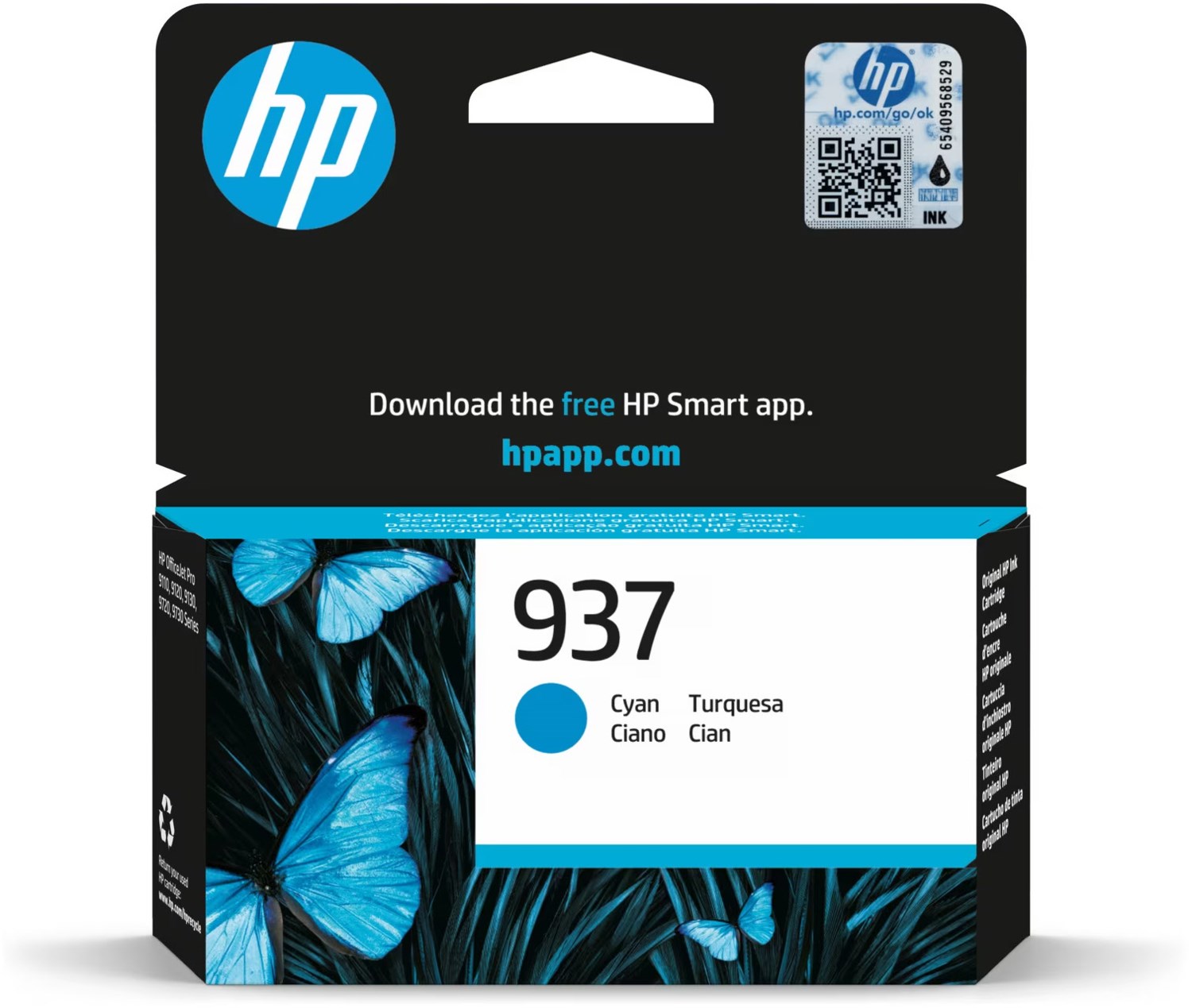 HP Nr. 937 cyan