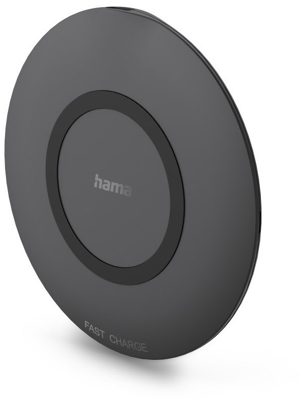 Hama Kabelloses Smartphone-Ladepad (15W) schwarz