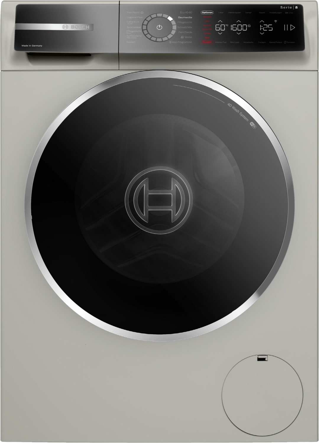 Bosch WGB2560X1 silber-inox