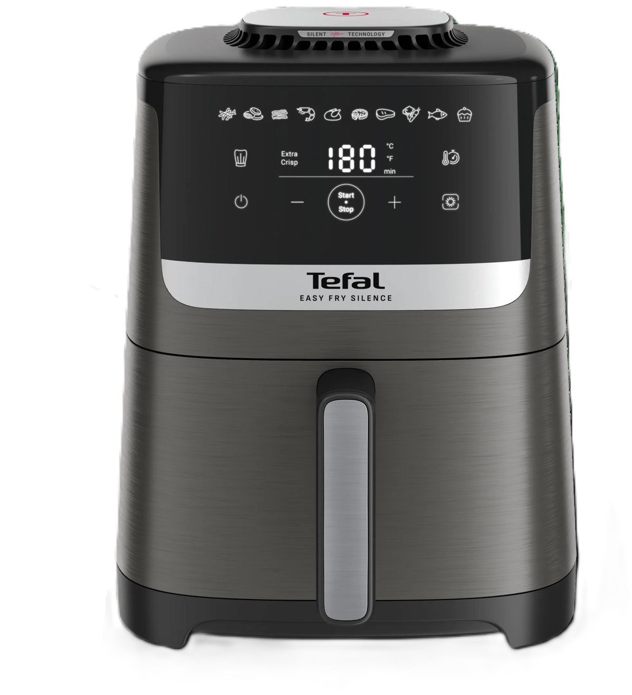 Tefal EY551H Easy Fry Silence Essential dunkelgrau