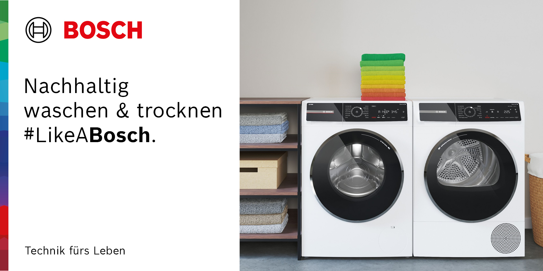 Lebe fantastisch #LikeABosch. Mit den fantastischen Hausger&auml;ten von Bosch