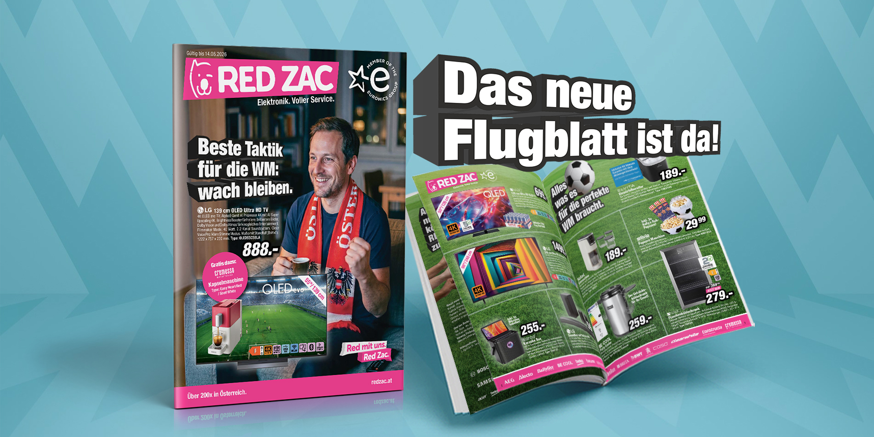 Das neue RED ZAC Flugblatt ist da.