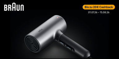 Braun - bis zu 20€ Cashback!