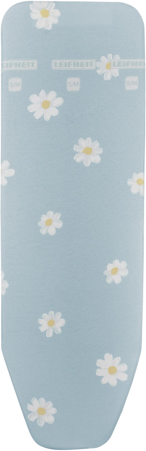 Leifheit 76179 - Bezug Cotton Classic S/M hellblau/wei&szlig;