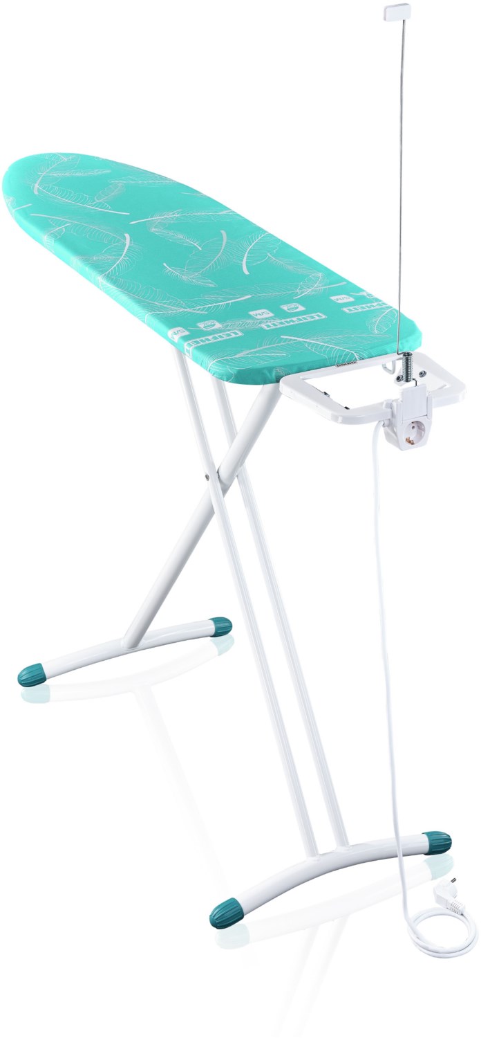 Leifheit 76207 - Air Board M Solid Plus t&uuml;rkis/wei&szlig;