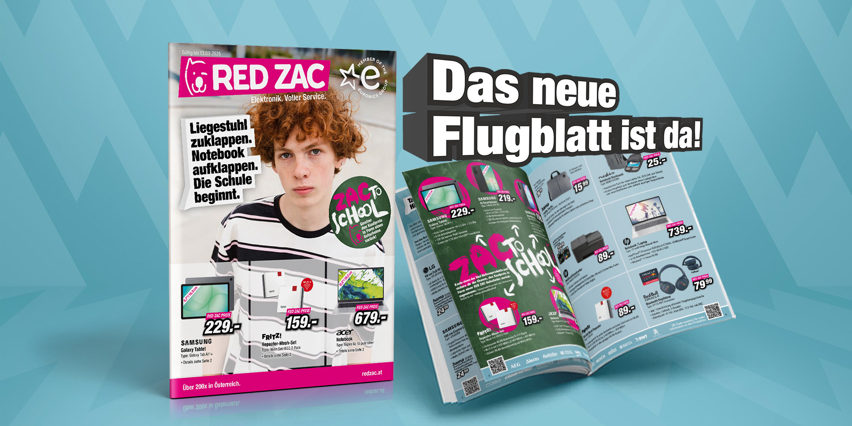 Das neue RED ZAC Flugblatt ist da.