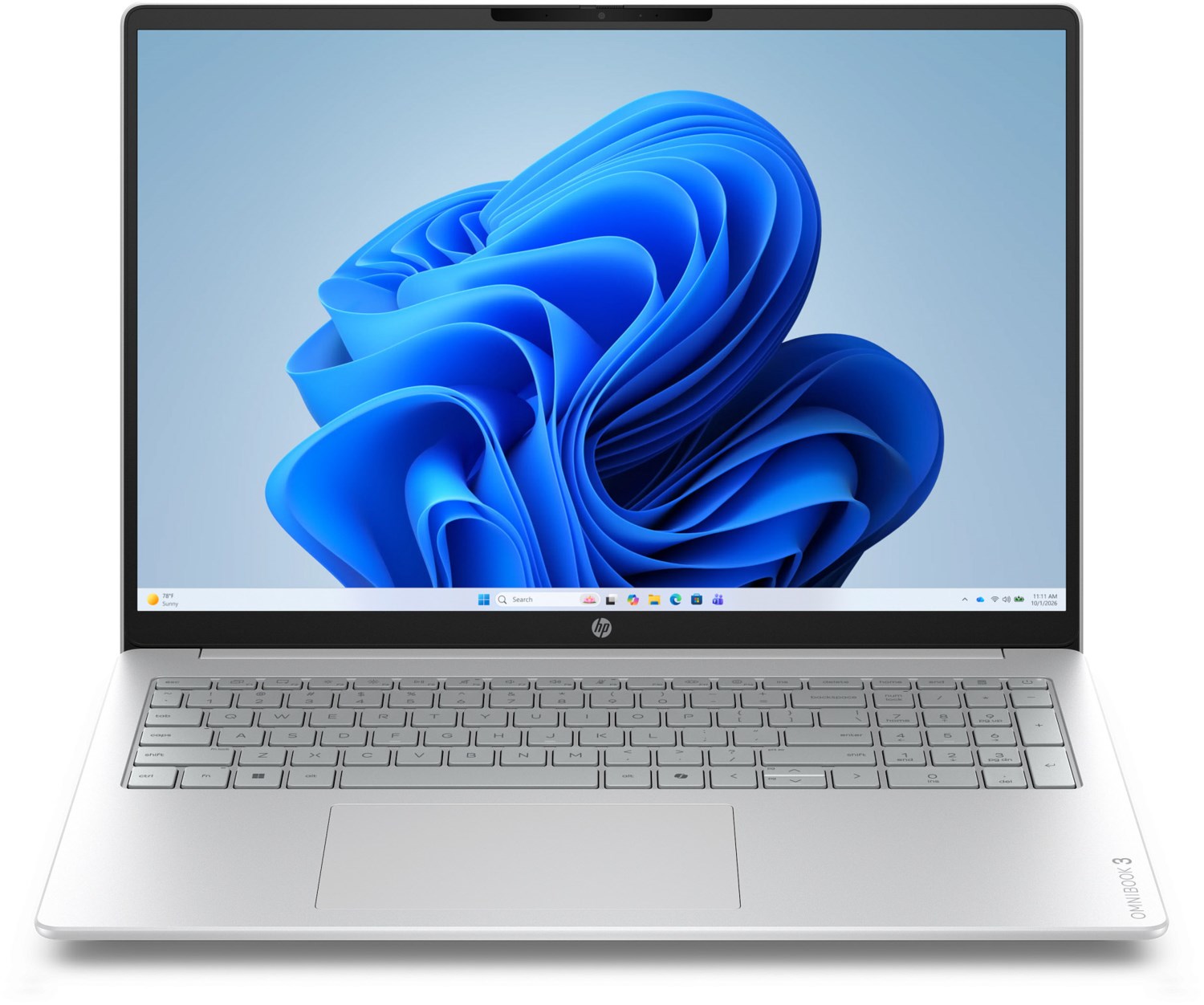 HP OmniBook 3 16-bu0870ng (D6HF6EA) glacier silver