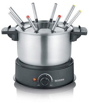 Severin FO 2470 schwarz/edelstahl