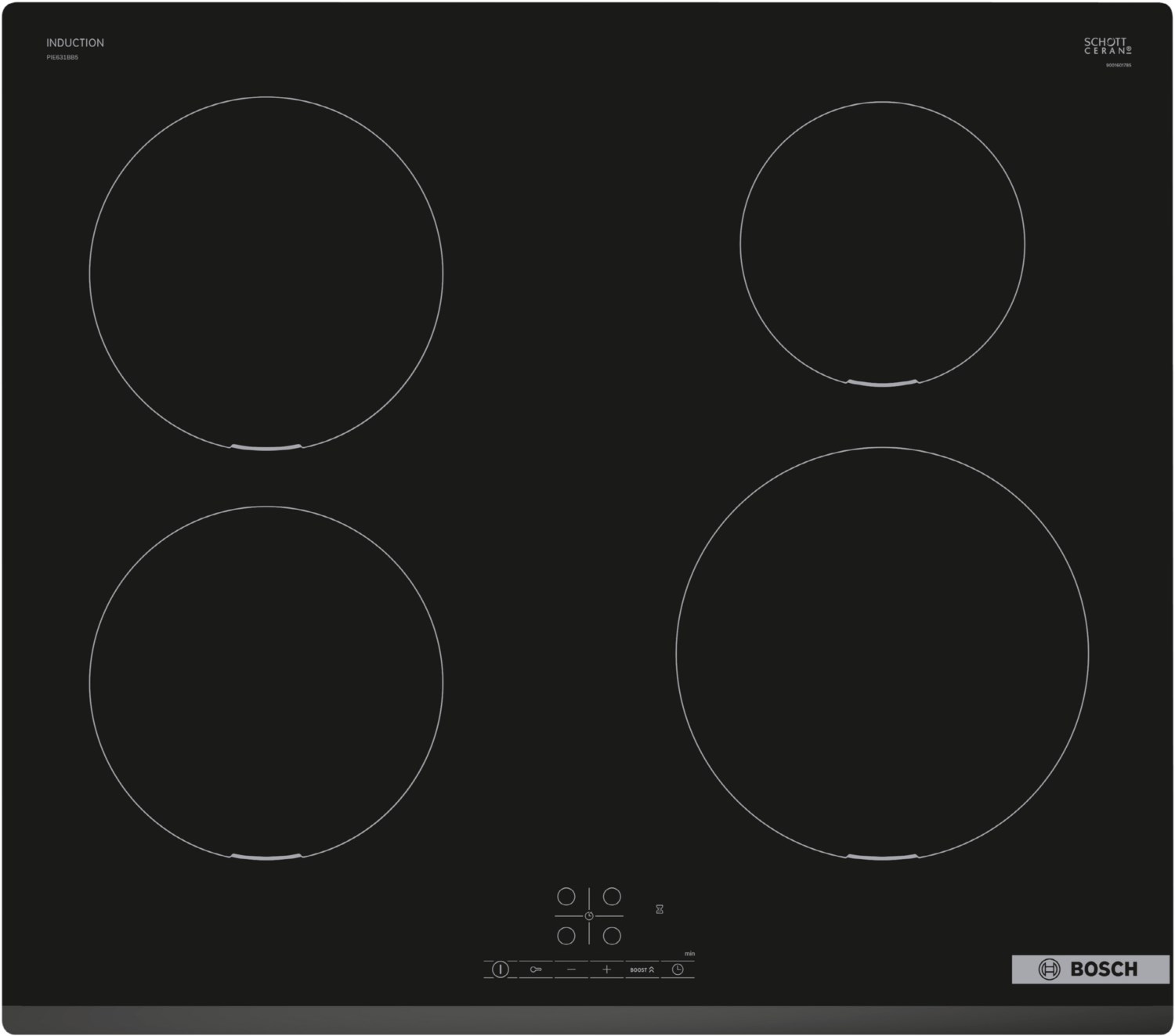 Bosch PIE631BB5E schwarz