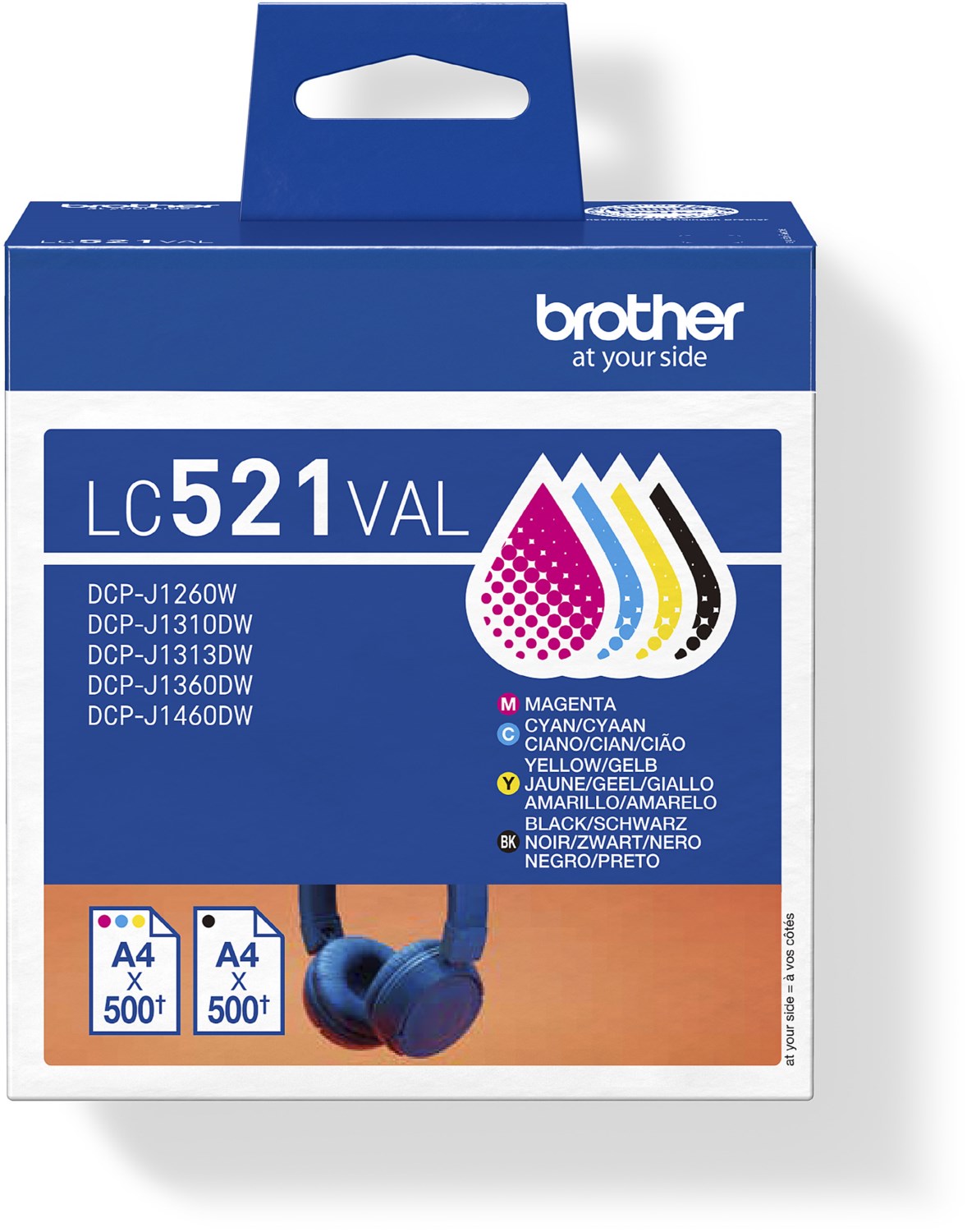 Brother LC521VAL ValuePack 4-farbig