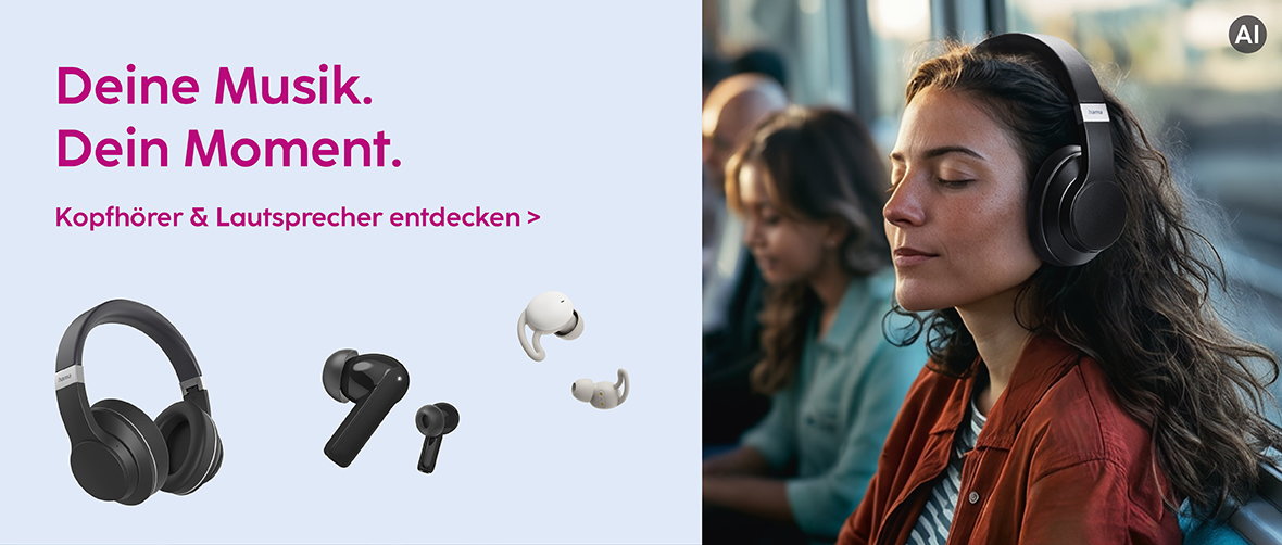 Hama Audio Produkte entdecken. Kopfh&ouml;rer und in-ear Kopfh&ouml;rer.