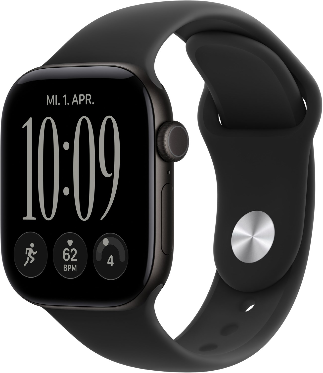 Apple Apple Watch Series 12 (42mm) GPS schwarz/schwarz