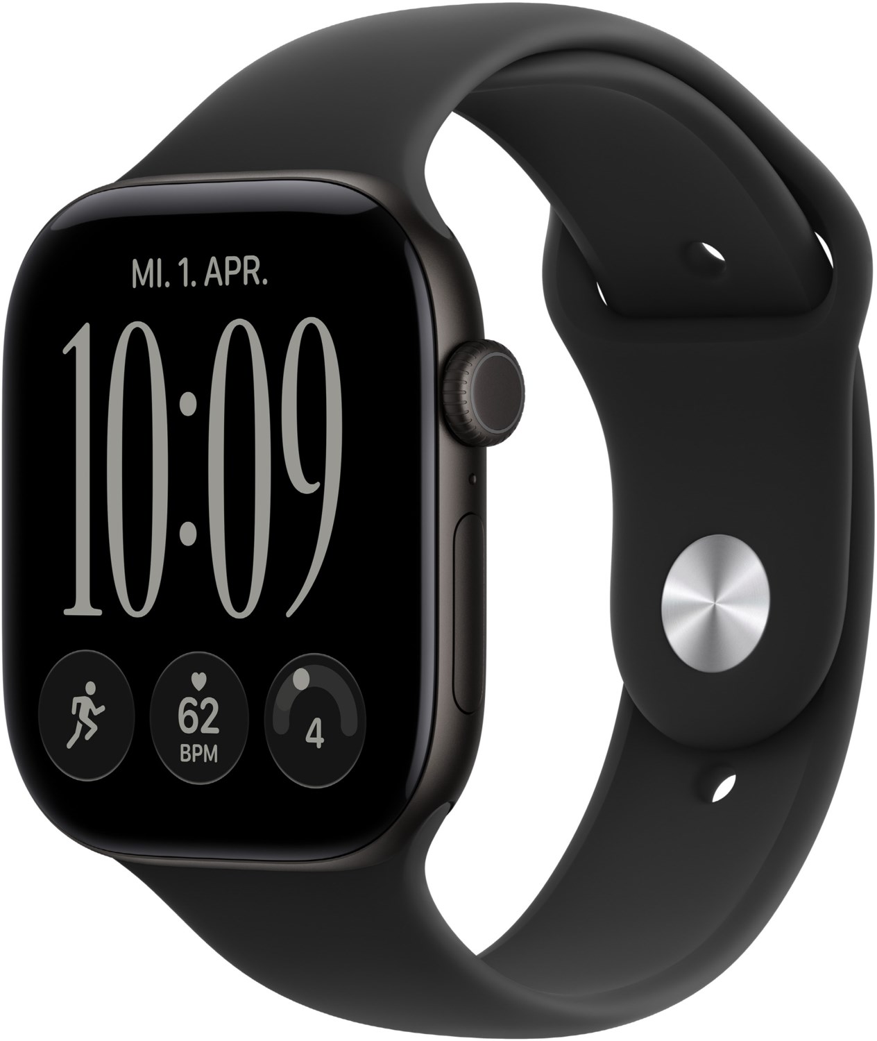 Apple Apple Watch Series 12 (46mm) GPS schwarz/schwarz