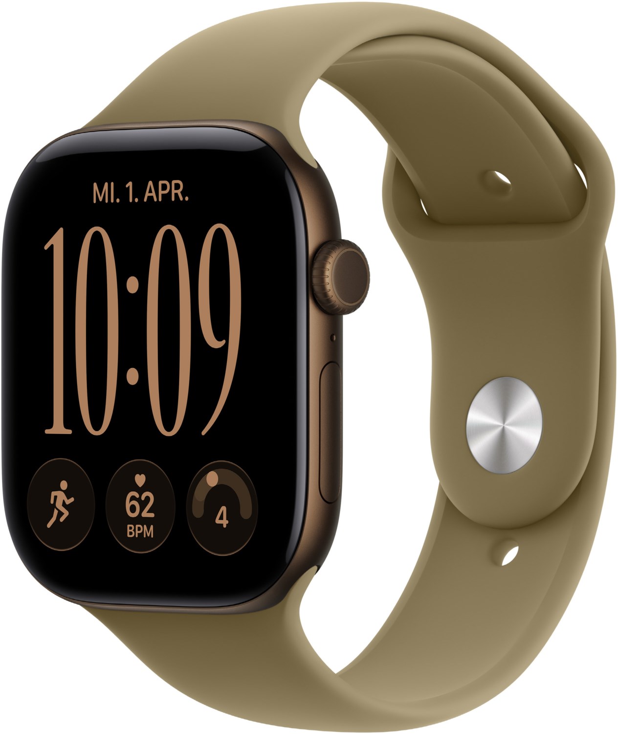Apple Apple Watch Series 12 (46mm) GPS dunkelbronze/oliv