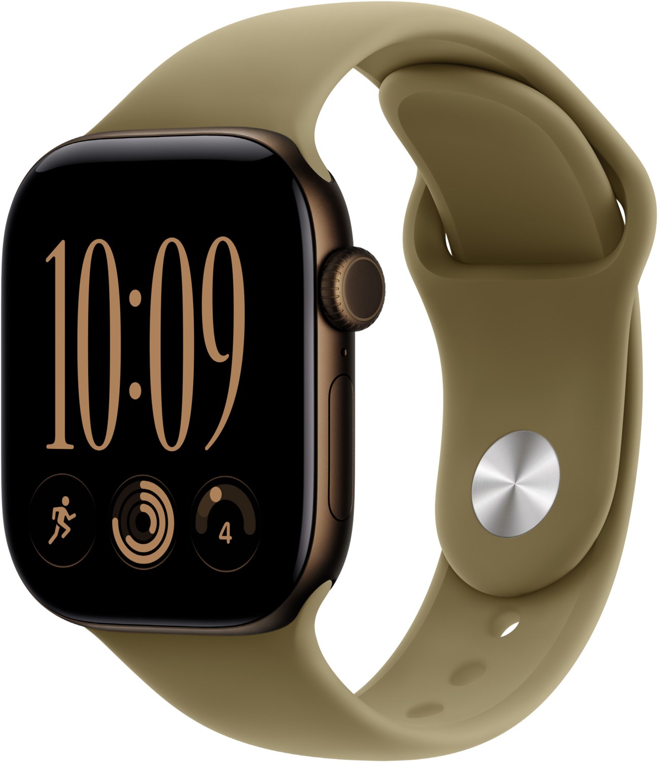 Apple Apple Watch Series 12 (42mm) GPS dunkelbronze/oliv