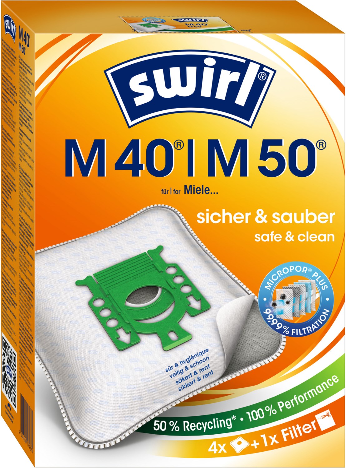 Swirl M 40 / M 50 Micropor Plus