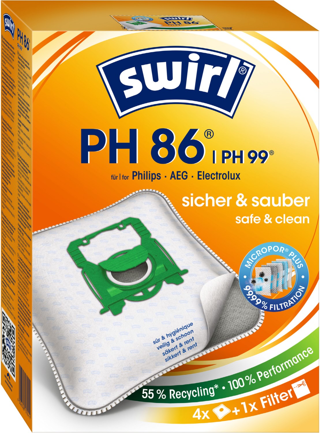Swirl PH 86/PH 96 EcoPor