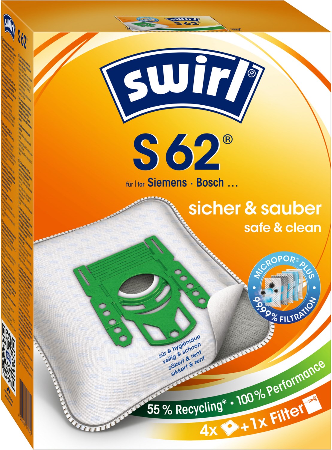 Swirl S 62 Micropor Plus