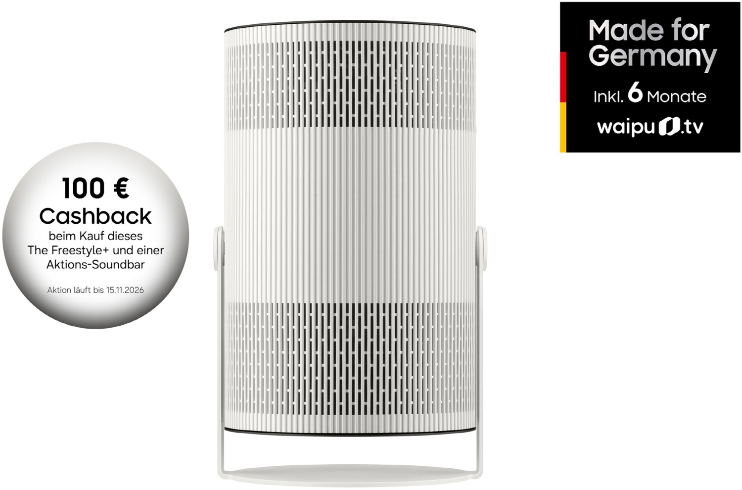 Samsung SP-LFF3HLAX The Freestyle+ (2026) wei&szlig;