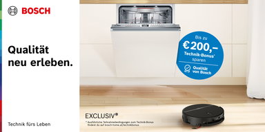 Bosch - Cashback bis zu 200€