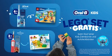 Oral-B Kids - Lego®-Set gratis