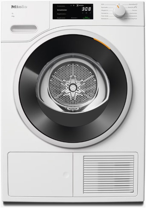Miele TWC640WP EcoSpeed&8kg lotoswei&szlig;