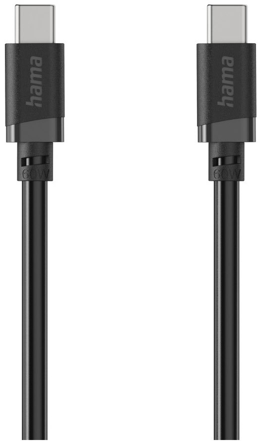 Hama USB-C Ladekabel (1m) schwarz