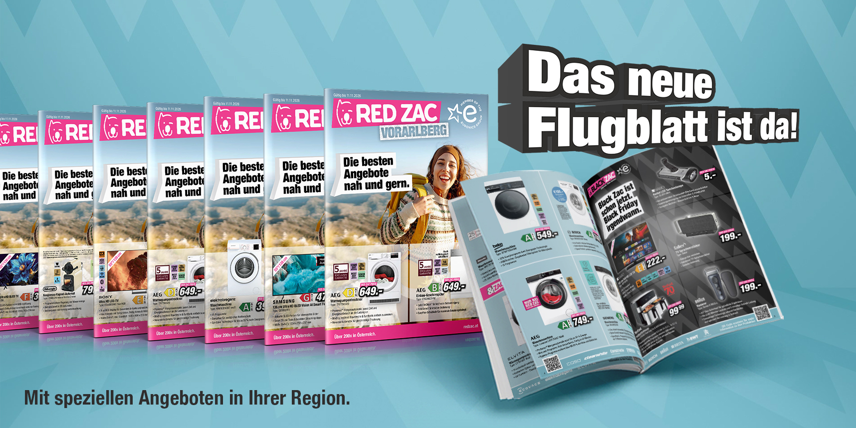 Das neue RED ZAC Flugblatt ist da.