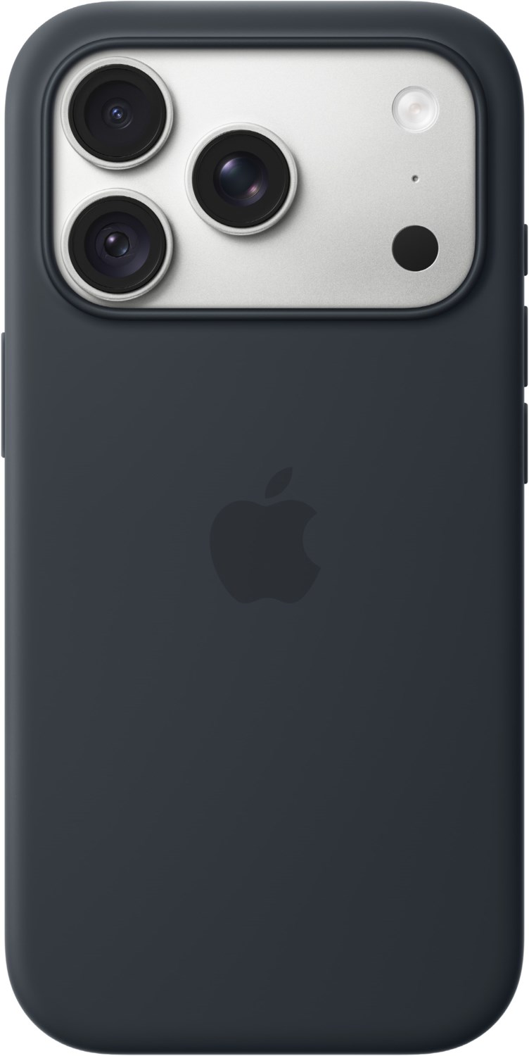 Apple Silikon Case mit MagSafe f&uuml;r iPhone 18 Pro navyblau